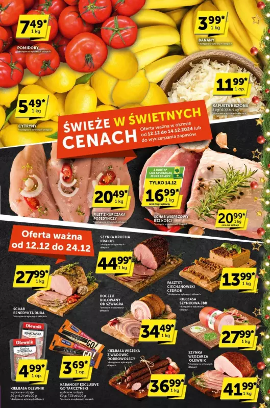 ABC - gazetka promocyjna Gazetka Supermarket od czwartku 12.12 do wtorku 24.12 - strona 7