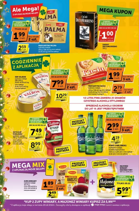 ABC - gazetka promocyjna Gazetka Supermarket od czwartku 12.12 do wtorku 24.12 - strona 6