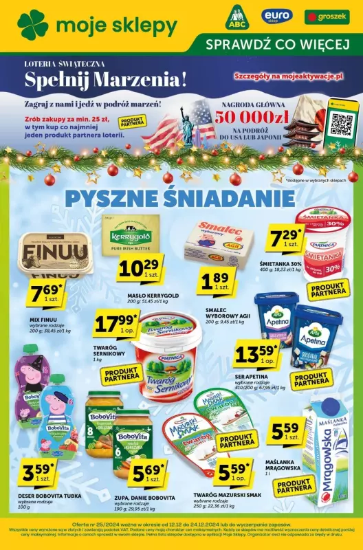 ABC - gazetka promocyjna Sprawdź, co więcej od czwartku 12.12 do wtorku 24.12