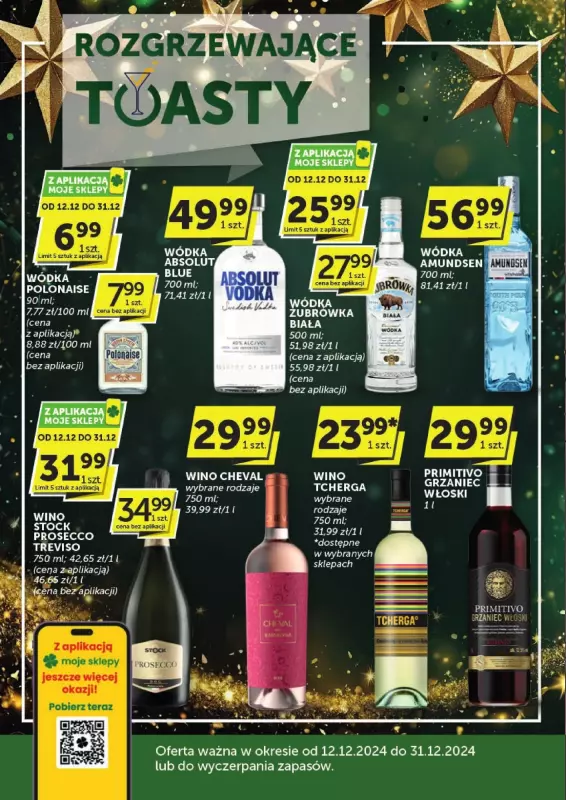 ABC - gazetka promocyjna Oferta alkoholowa  do wtorku 31.12