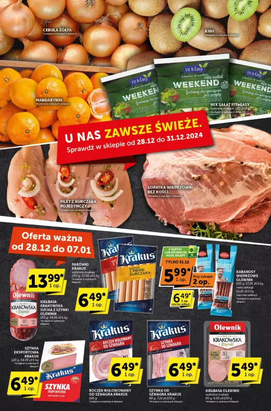 ABC - gazetka promocyjna Gazetka Supermarket od soboty 28.12 do wtorku 07.01 - strona 3