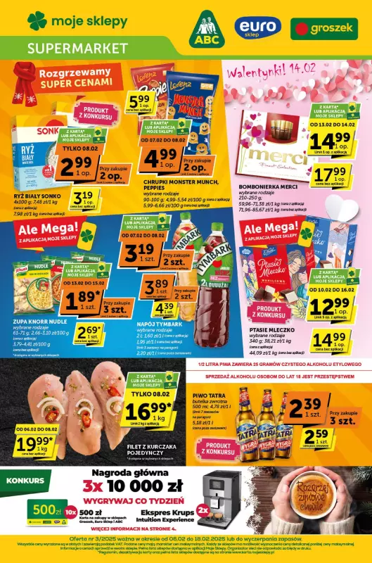 ABC - gazetka promocyjna Gazetka  Supermarket od czwartku 06.02 do wtorku 18.02