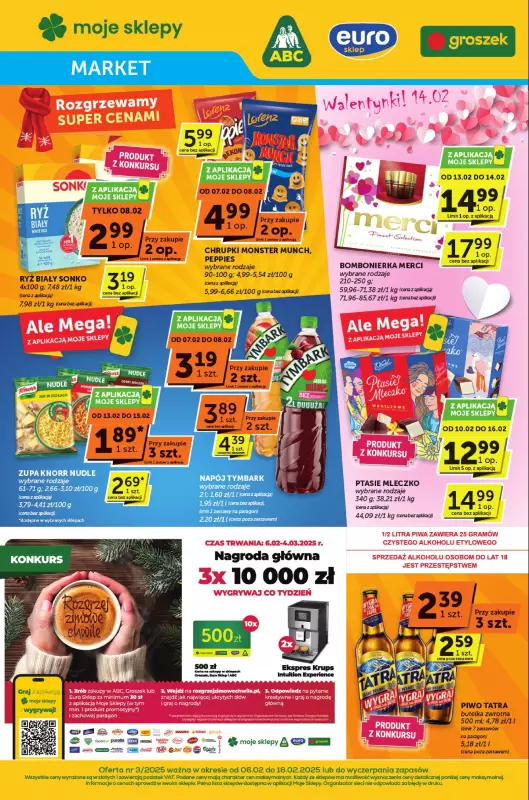 ABC - gazetka promocyjna Gazetka Market od czwartku 06.02 do wtorku 18.02