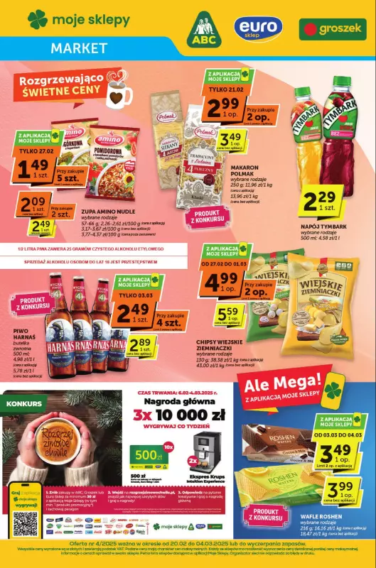 ABC - gazetka promocyjna Gazetka Market od czwartku 20.02 do wtorku 04.03