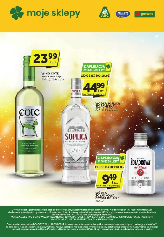 ABC - gazetka promocyjna Katalog alkoholowy od czwartku 06.03 do wtorku 18.03