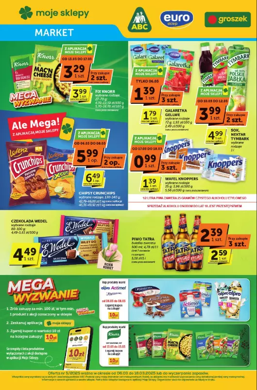 ABC - gazetka promocyjna Gazetka Market od czwartku 06.03 do wtorku 18.03