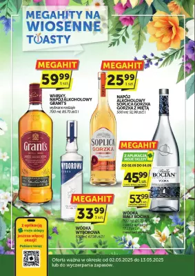 ABC - gazetka promocyjna Gazetka alkoholowa od środy 30.04 do wtorku 13.05