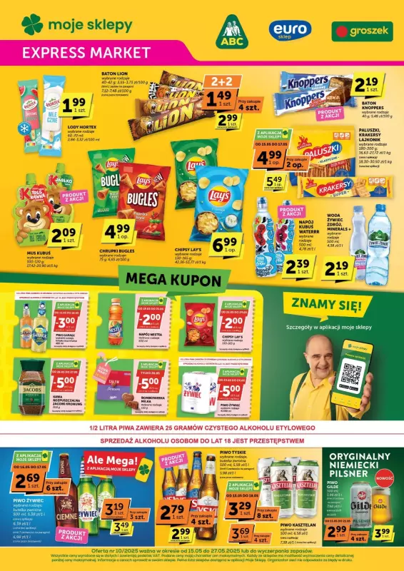 ABC - gazetka promocyjna Gazetka Expressmarket od czwartku 15.05 do wtorku 27.05