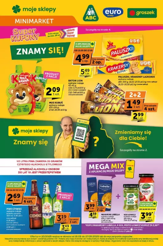 ABC - gazetka promocyjna Gazetka Minimarket od czwartku 15.05 do wtorku 27.05