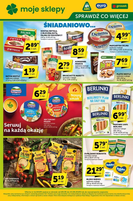 ABC - gazetka promocyjna Sprawdź, co więcej od czwartku 29.05 do wtorku 10.06