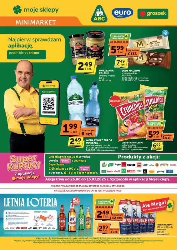 ABC - gazetka promocyjna Gazetka Minimarket od czwartku 26.06 do wtorku 08.07