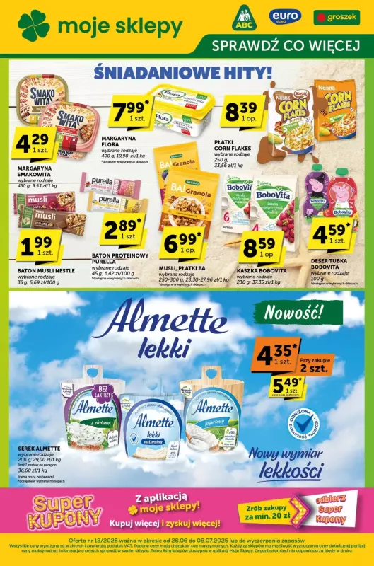 ABC - gazetka promocyjna Sprawdź, co więcej od czwartku 26.06 do wtorku 08.07