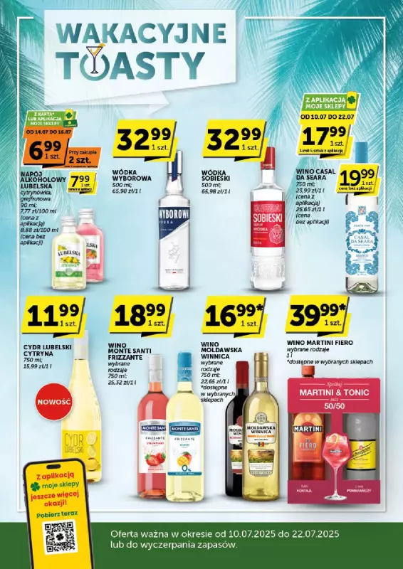 ABC - gazetka promocyjna Oferta alkoholowa od czwartku 10.07 do wtorku 22.07