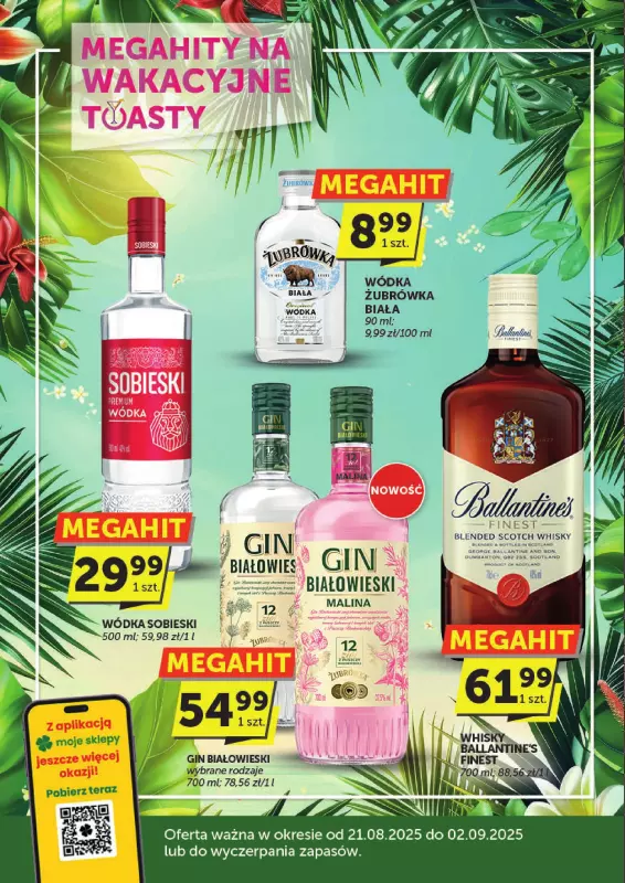 ABC - gazetka promocyjna Oferta alkoholowa  do wtorku 02.09