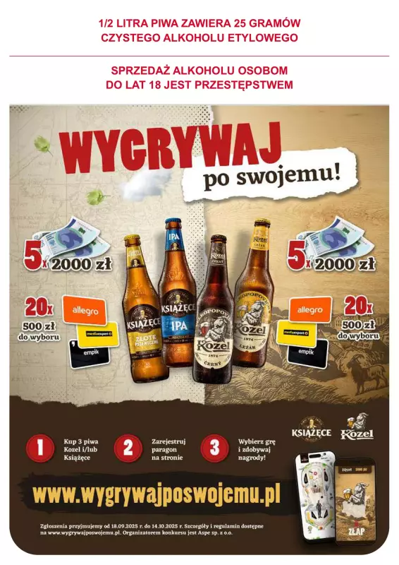 ABC - gazetka promocyjna Gazetka Minimarket  do wtorku 14.10 - strona 25