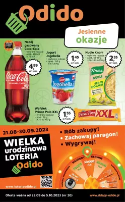 Gazetka promocyjna Odido - ważna od 22 wrzesień 2023 do 5 październik 2023
