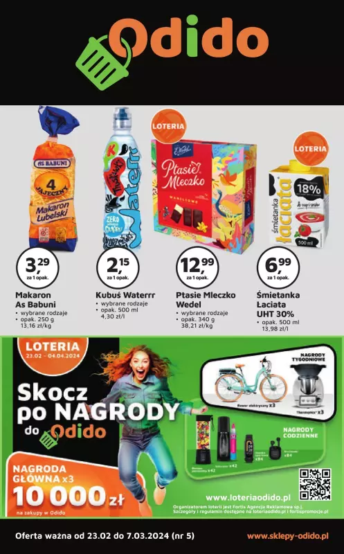 Odido - gazetka promocyjna Gazetka od piątku 23.02 do czwartku 07.03