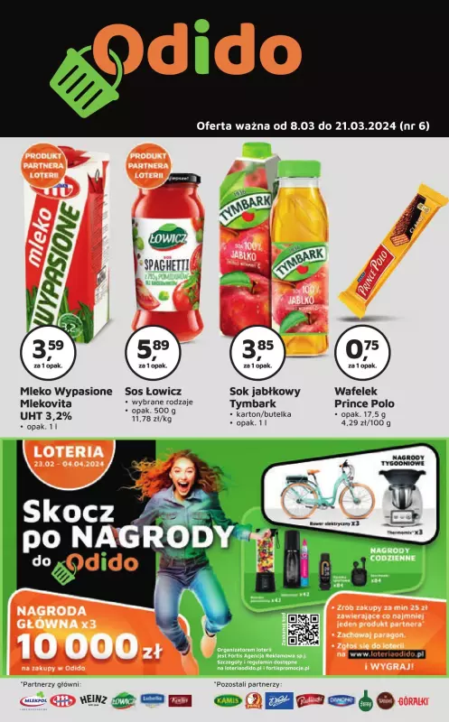 Odido - gazetka promocyjna Gazetka od piątku 08.03 do czwartku 21.03