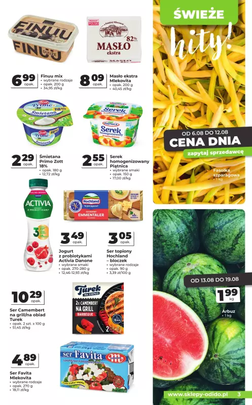 Odido - gazetka promocyjna Gazetka od środy 06.08 do wtorku 19.08 - strona 3