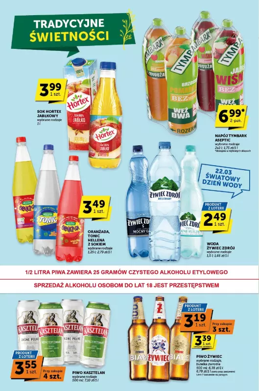 Euro Sklep - gazetka promocyjna Gazetka Supermarket od czwartku 21.03 do wtorku 02.04 - strona 10
