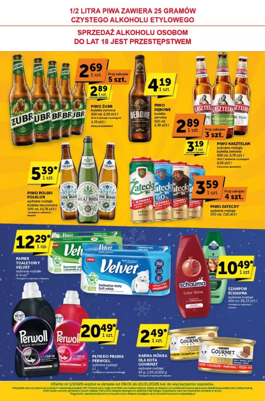 Euro Sklep - gazetka promocyjna Gazetka Supermarket od czwartku 09.01 do wtorku 21.01 - strona 8