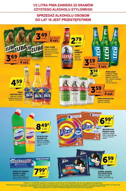 Euro Sklep - gazetka promocyjna Gazetka Supermarket od czwartku 23.01 do wtorku 04.02 - strona 8