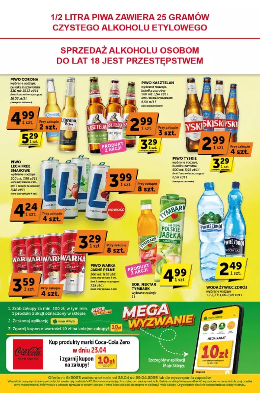 Euro Sklep - gazetka promocyjna Gazetka Minimarket od wtorku 22.04 do wtorku 29.04 - strona 4