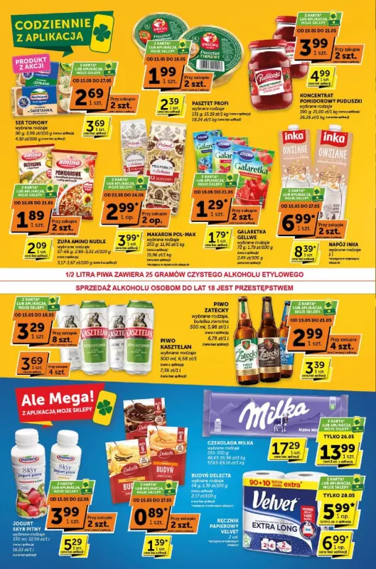 Euro Sklep - gazetka promocyjna Gazetka Supermarket od czwartku 15.05 do wtorku 27.05 - strona 6