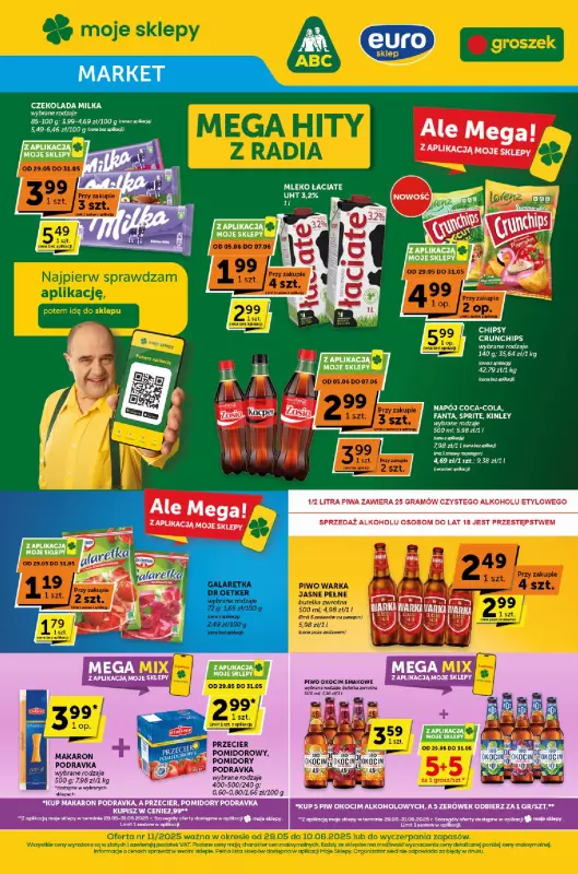 Euro Sklep - gazetka promocyjna Gazetka Market od czwartku 29.05 do wtorku 10.06