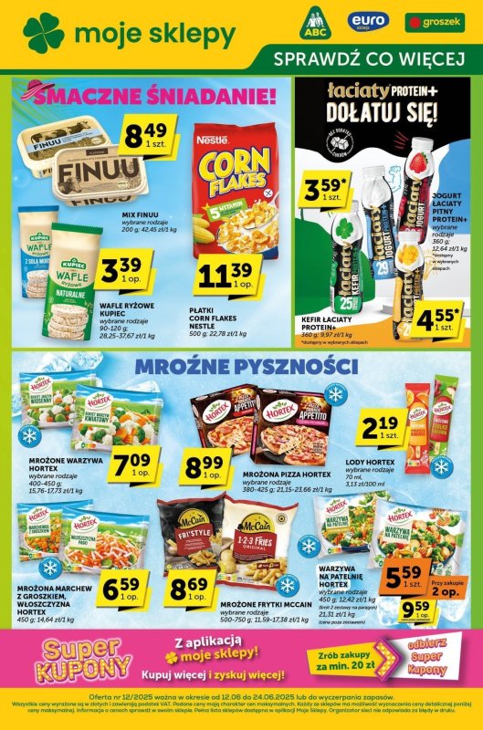 Euro Sklep - gazetka promocyjna Sprawdź, co więcej od czwartku 12.06 do wtorku 24.06