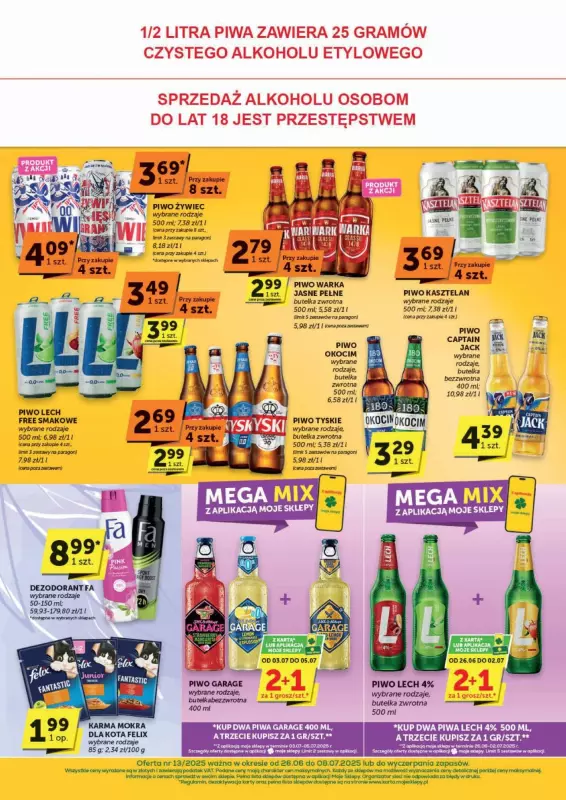 Euro Sklep - gazetka promocyjna Gazetka Supermarket od czwartku 26.06 do wtorku 08.07 - strona 8