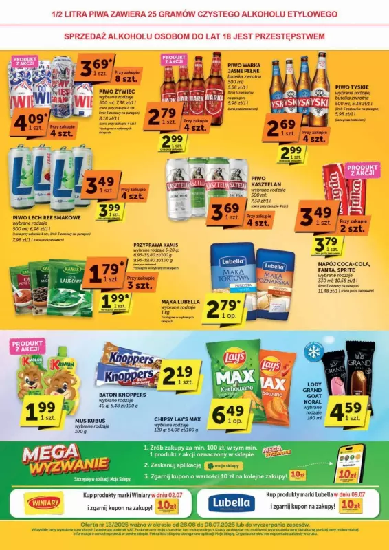 Euro Sklep - gazetka promocyjna Gazetka Minimarket od czwartku 26.06 do wtorku 08.07 - strona 4