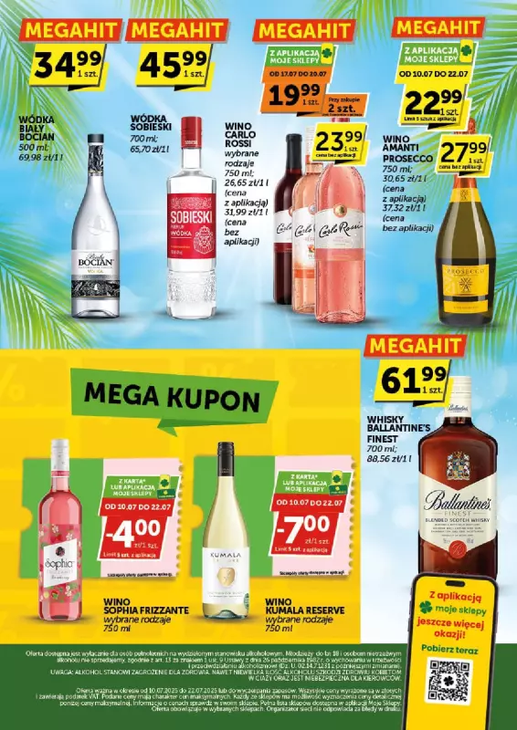 Euro Sklep - gazetka promocyjna Gazetka alkoholowa od czwartku 10.07 do wtorku 22.07 - strona 2