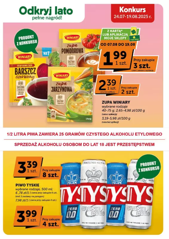 Euro Sklep - gazetka promocyjna Gazetka Market  do wtorku 19.08 - strona 28