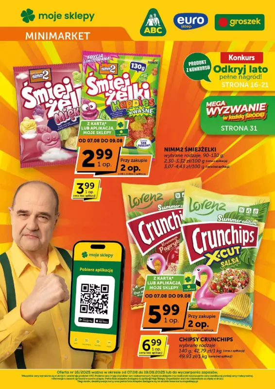 Euro Sklep - gazetka promocyjna Gazetka Minimarket  do wtorku 19.08