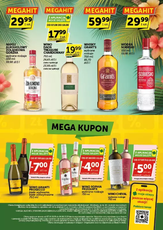 Euro Sklep - gazetka promocyjna Gazetka alkoholowa od czwartku 07.08 do wtorku 19.08 - strona 2