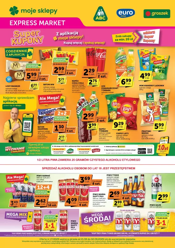 Euro Sklep - gazetka promocyjna Gazetka Expressmarket  do wtorku 02.09