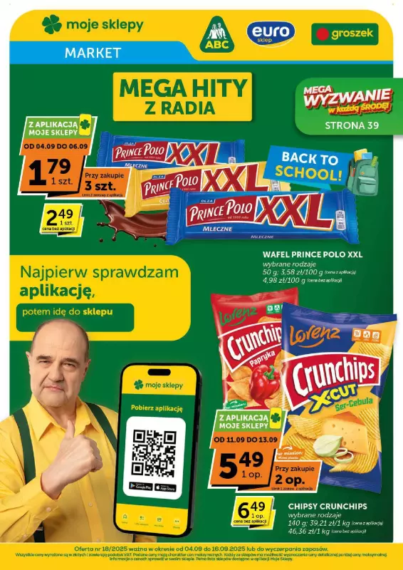 Euro Sklep - gazetka promocyjna Gazetka Market  do wtorku 16.09