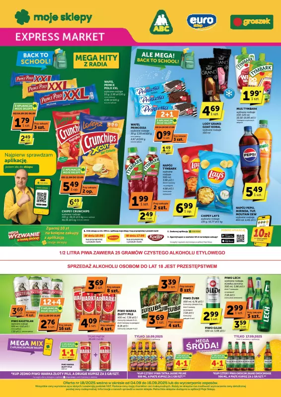 Euro Sklep - gazetka promocyjna Gazetka Expressmarket  do wtorku 16.09