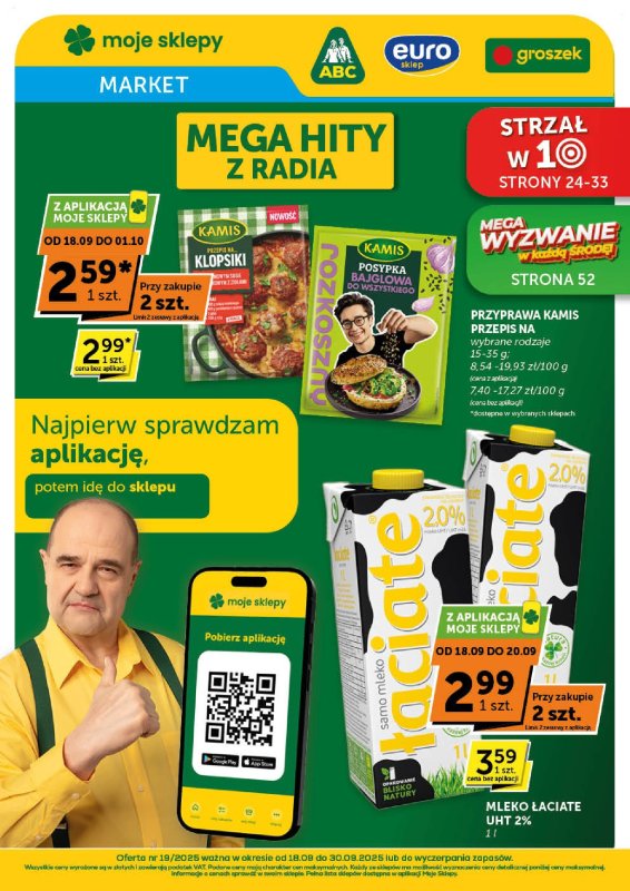 Euro Sklep - gazetka promocyjna Gazetka Market  do wtorku 30.09