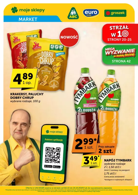 Euro Sklep - gazetka promocyjna Gazetka Market  do wtorku 14.10