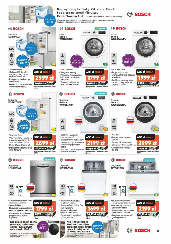 Max Elektro - gazetka promocyjna Gazetka od wtorku 01.07 do środy 30.07 - strona 5