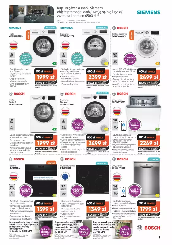 Max Elektro - gazetka promocyjna Gazetka od czwartku 02.10 do środy 29.10 - strona 7