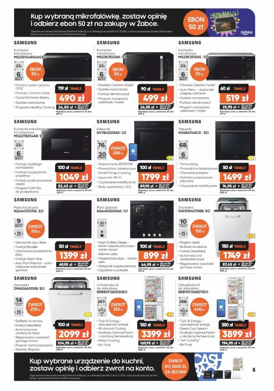 Max Elektro - gazetka promocyjna Gazetka od czwartku 02.10 do środy 29.10 - strona 5
