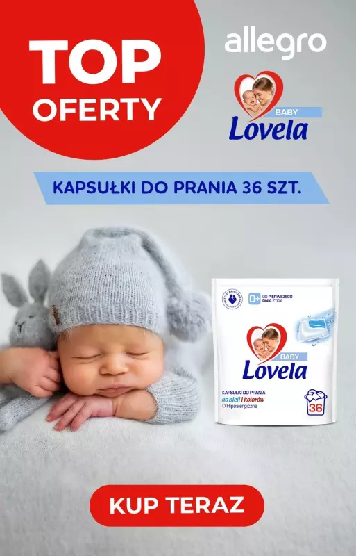 Allegro - gazetka promocyjna Top oferty Lovela Baby od wtorku 09.04 do wtorku 30.04