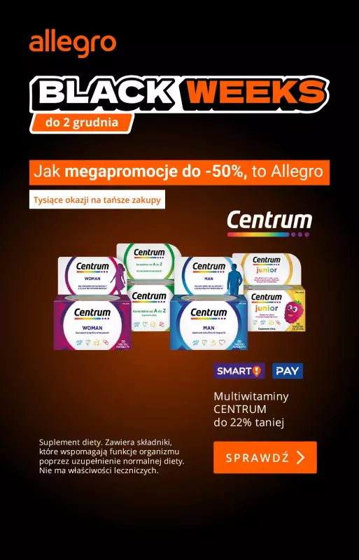 Allegro - gazetka promocyjna Najlepsze oferty na zdrowie i urodę od czwartku 21.11 do niedzieli 24.11 - strona 2