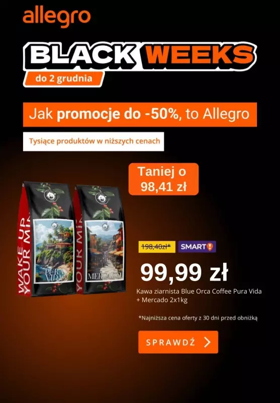 Allegro - gazetka promocyjna Produkty poniżej 100 zł od soboty 23.11 do poniedziałku 25.11 - strona 4