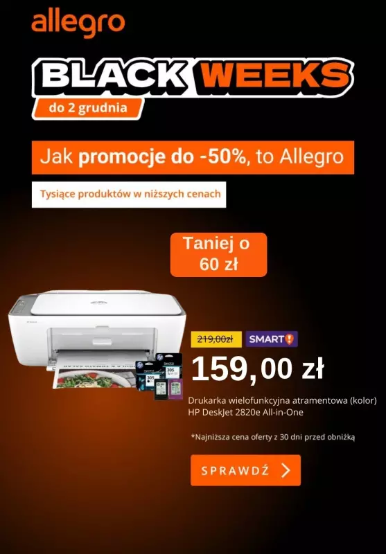 Allegro - gazetka promocyjna Wszystko w jednej przesyłce od niedzieli 24.11 do poniedziałku 25.11