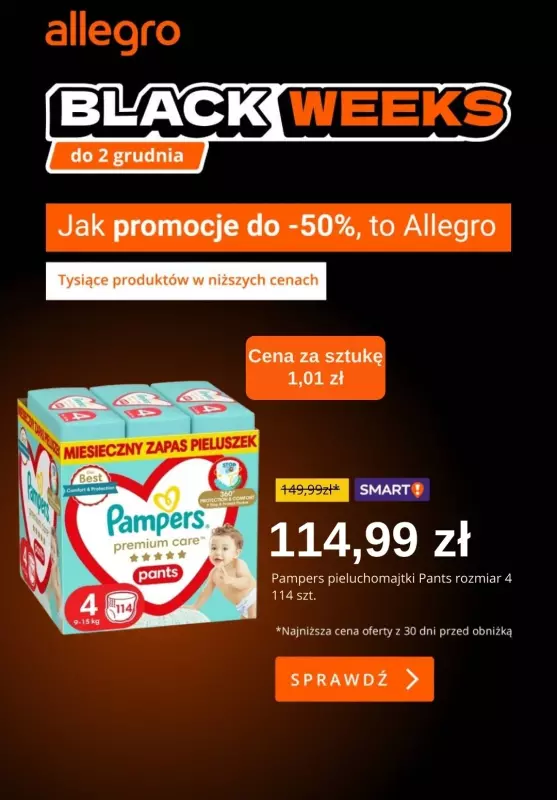 Allegro - gazetka promocyjna Jedna paczka, wiele produktów od poniedziałku 25.11 do soboty 30.11 - strona 3