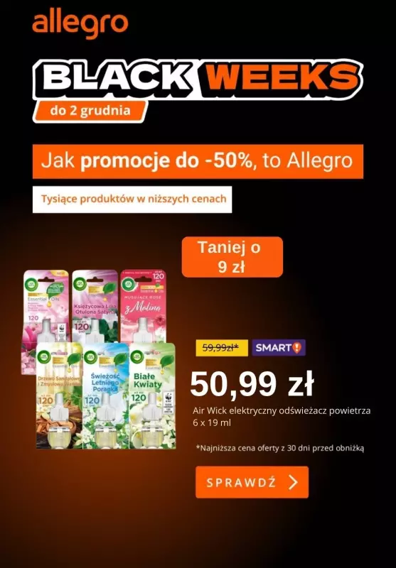 Allegro - gazetka promocyjna Sprawdź oferty za mniej niż 100 zł od niedzieli 24.11 do soboty 30.11 - strona 5